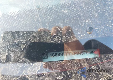 2021 Ram 1500 Big Horn 4X4 5'7 Box z USA, uszkodzony, nr VIN 1C6SRFFTXMN570994